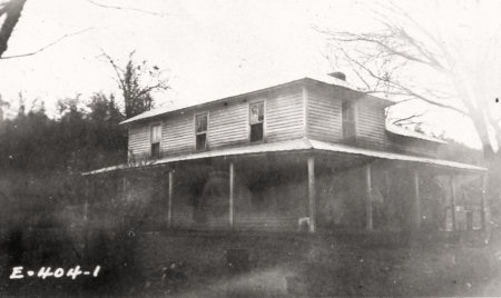 Old image of the foster farm house