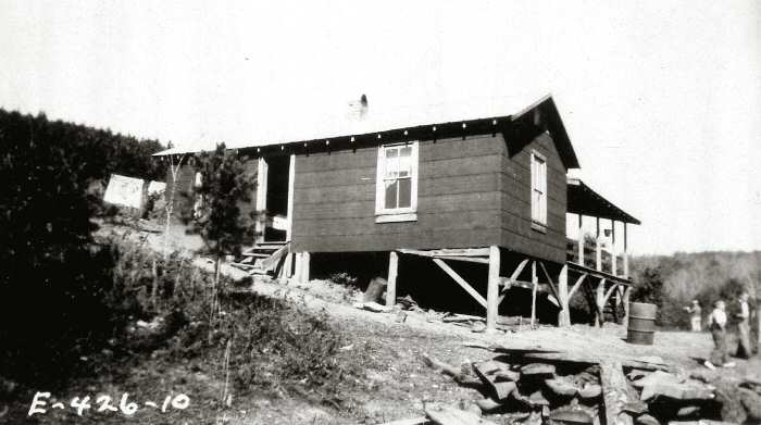 Tenant house on stilts