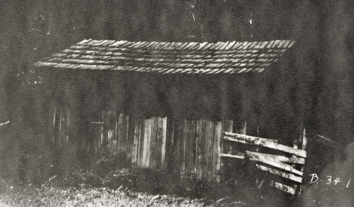 Old wooden outdoor shop