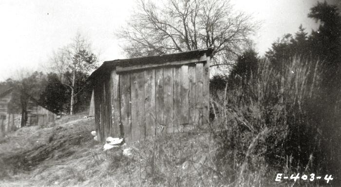 Old wooden chicken house